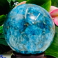 Blue Apatite Sphere Healing Crystal Ball 836g 79mm