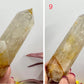 Golden Healer Quartz Points Towers Crystal Generators