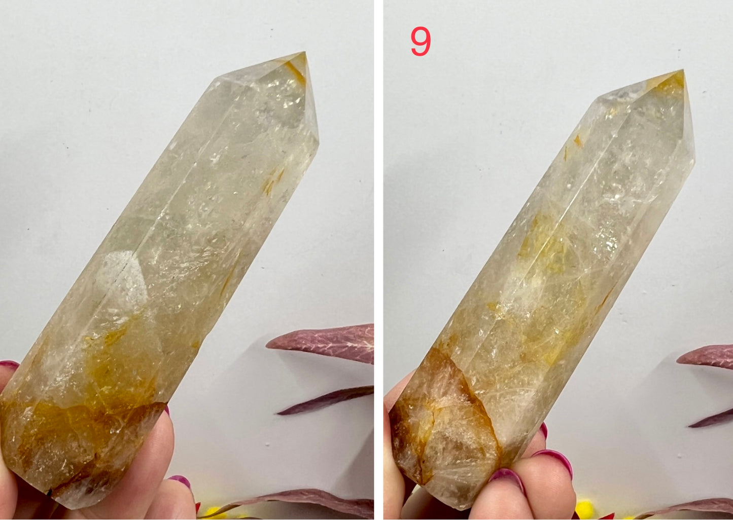 Golden Healer Quartz Points Towers Crystal Generators