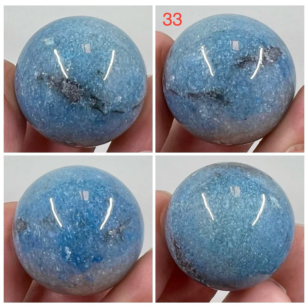 Trolleite Mini Spheres Rare Crystal Balls Australian Seller