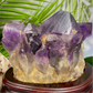 Amethyst Cluster with Stand Natural High Quality Raw Crystal 2452g