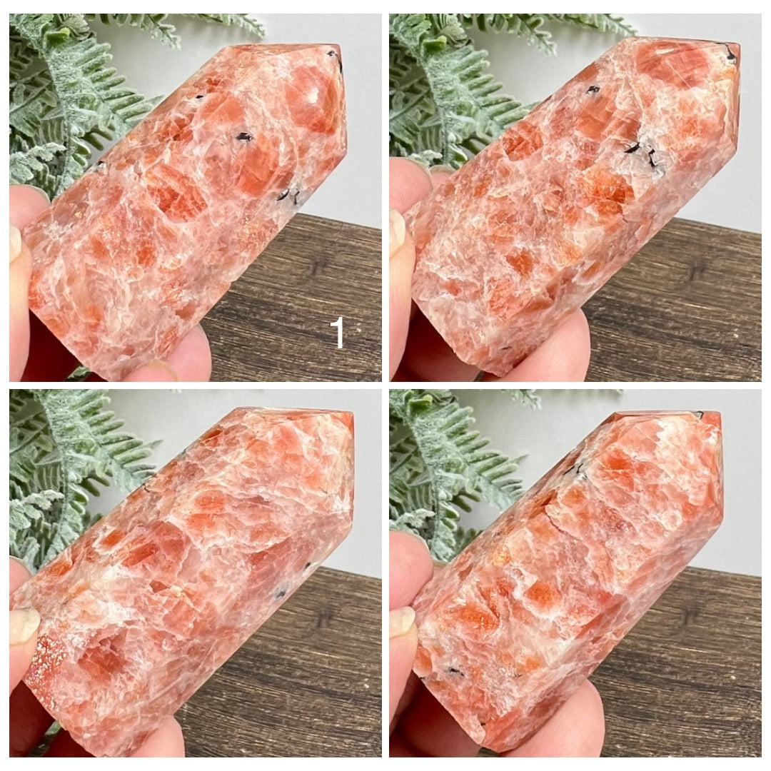 Sunstone Points Towers Healing Crystal Generators