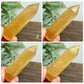 Honey Calcite Towers Points Natural Crystal Generators