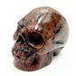 Mahogany Obsidian Skull 2 Inches Hand Carved Crystal Carving