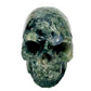 Moss Agate Skull 2 Inches Hand Carved Crystal Carving