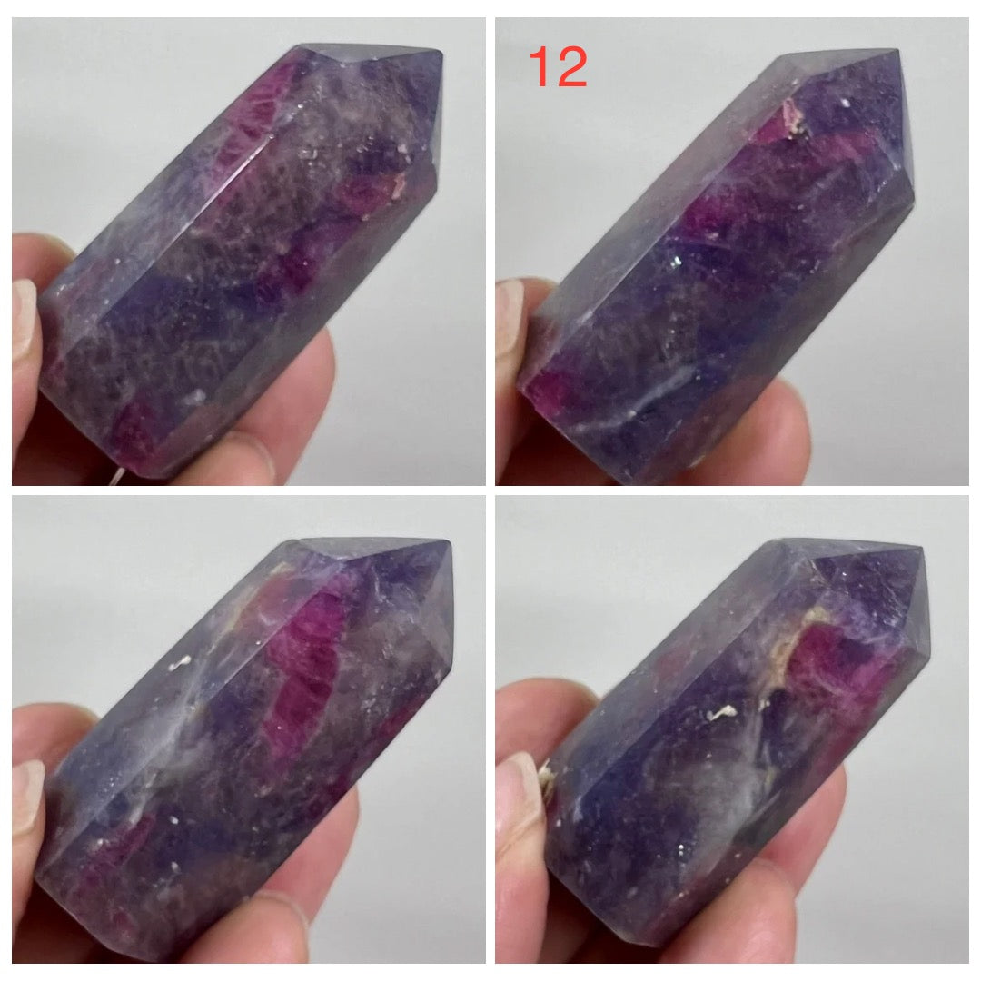 Pegmatite Unicorn Stone Points Crystal Generators Australian Seller