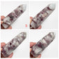 Rubellite Tourmaline Points Tower Crystal Generators