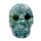 Moss Agate Skull 2 Inches Hand Carved Crystal Carving