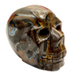 Tigers Iron Red Jasper Hematite Skull Skull Mugglestone 2 Inches Crystal Carving