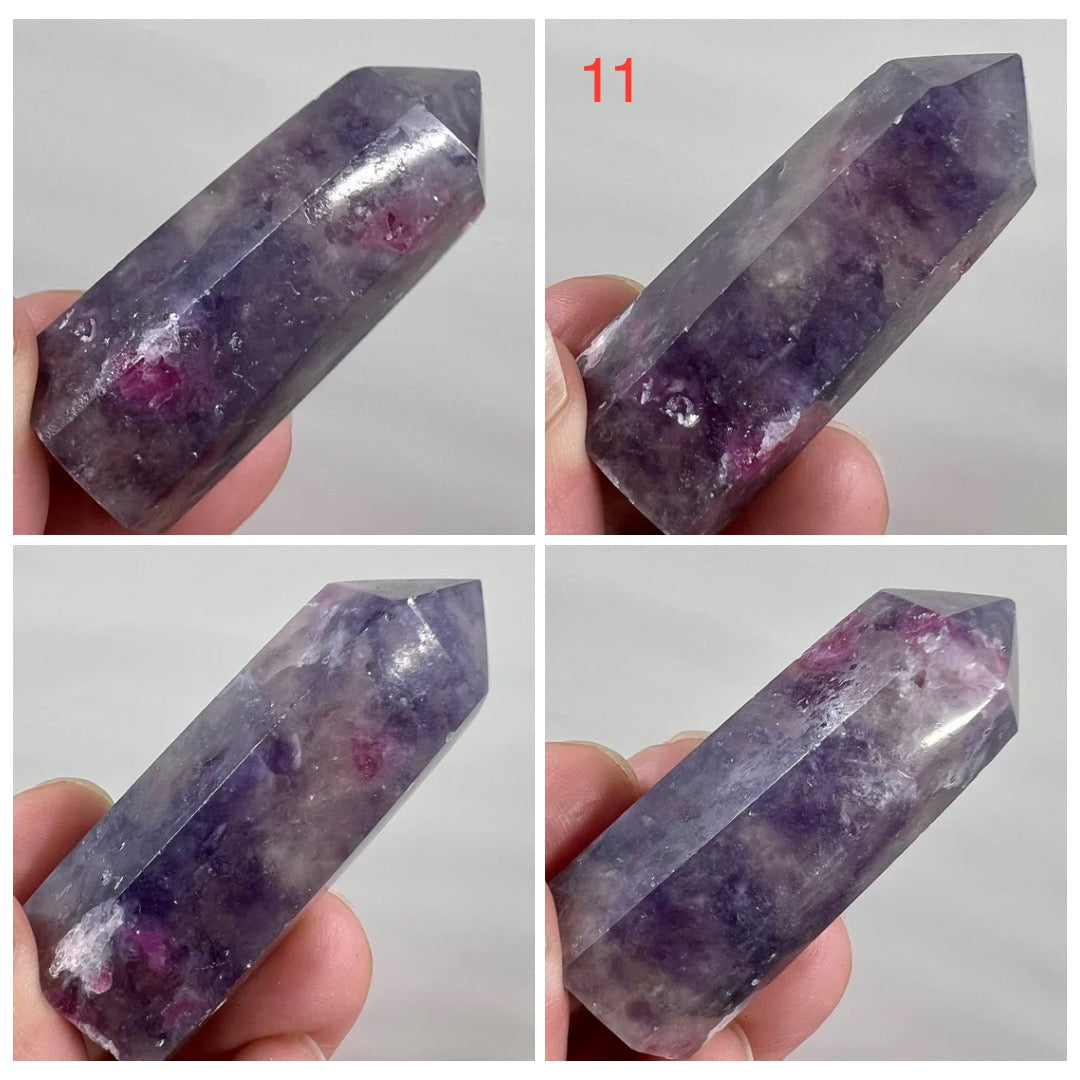 Pegmatite Unicorn Stone Points Crystal Generators Australian Seller