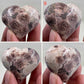 Russian Flower Cherry Blossom Jasper Hearts Healing Crystal Carvings