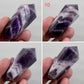 Chevron Dream Amethyst Double Terminated DT Points Crystal Gemstone Generators Australian Seller