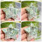 Moss Agate Stars Healing DIY Pendant Jewellery Crystal Carving Various Sizes