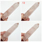 Hematoid Fire Quartz Points Towers Crystal Generators