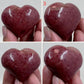 Rhodonite Hearts Crystal Carving Australian Seller