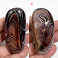 Sardonyx Chalcedony Onyx Palm Stone Meditation Healing Crystal