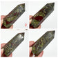 Dragon Blood Jasper Points Towers Crystal Generators