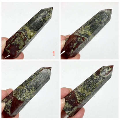 Dragon Blood Jasper Points Towers Crystal Generators