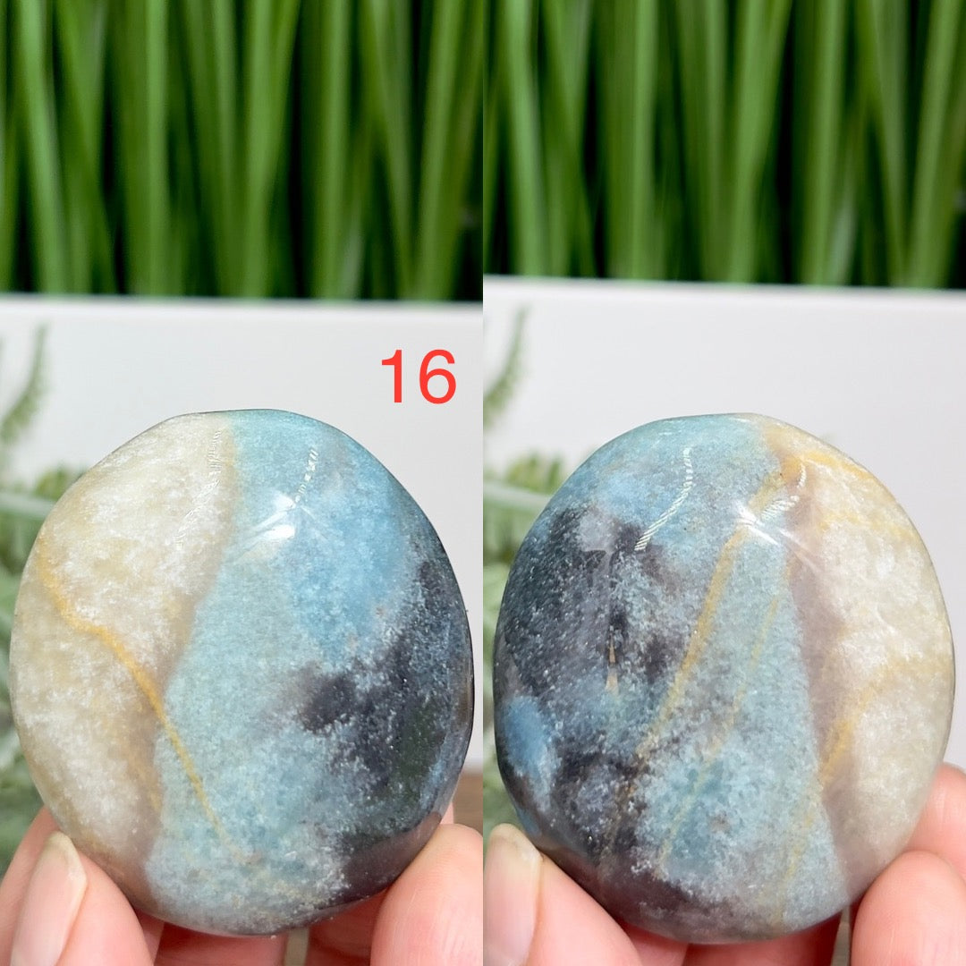 Trolleite Palm Stones Rare Meditation Crystal Australian Seller