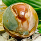 Polychrome Jasper Sphere Healing Crystal Ball 182g 51mm