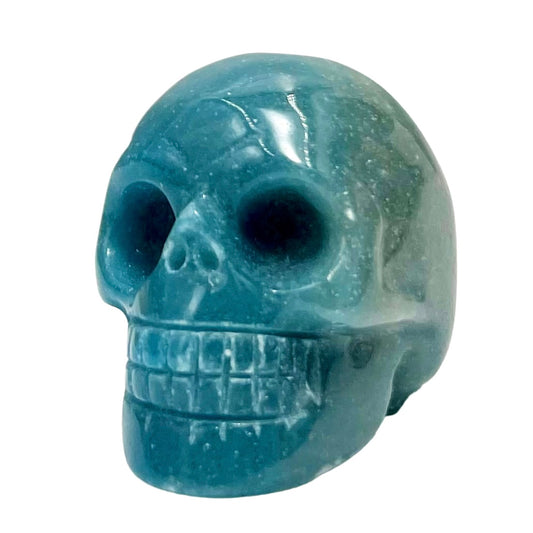 Trolleite Rare Skull 2 Inches Hand Carved Crystal Carving