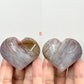 Ocean Sea Jasper Hearts Crystal Carving Australian Seller