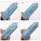 Aquamarine Points Towers Crystal Generators Australian Seller