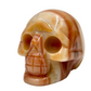 Carnelian Skull 2 Inches Rare Hand Carved Crystal Carving