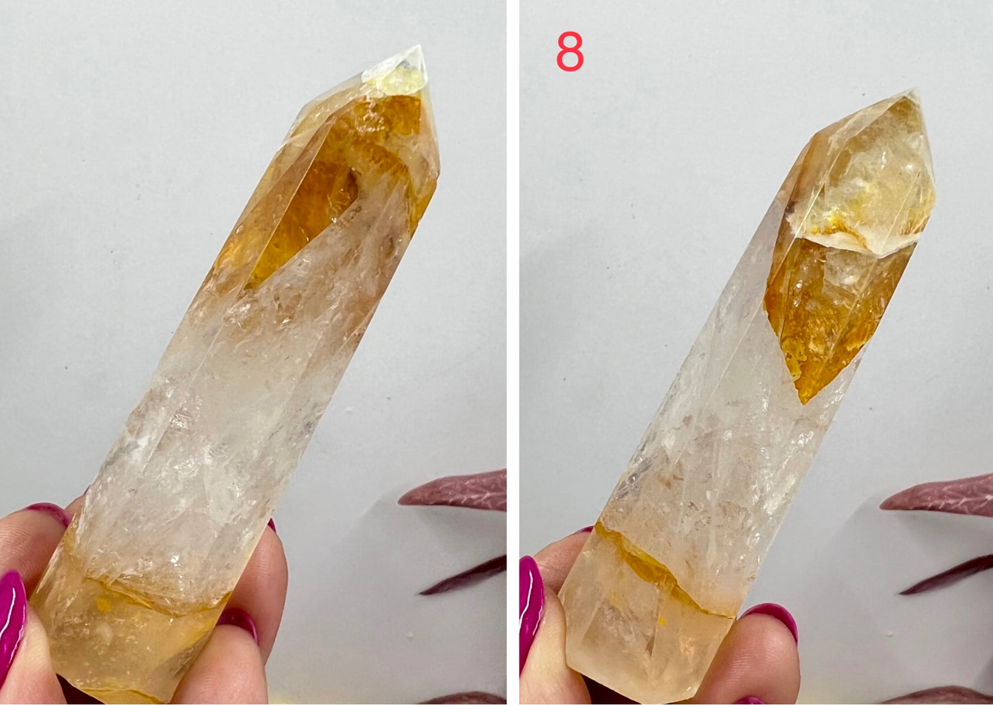 Golden Healer Quartz Points Towers Crystal Generators