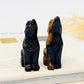 Small Tigers Eye Wolves Dogs Crystal Carvings Australian Seller