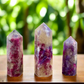 Pegmatite Unicorn Stone Points Crystal Generators Australian Seller