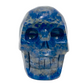 Lapis Lazuli with Pyrite Skull Healing Crystal Carving 609g