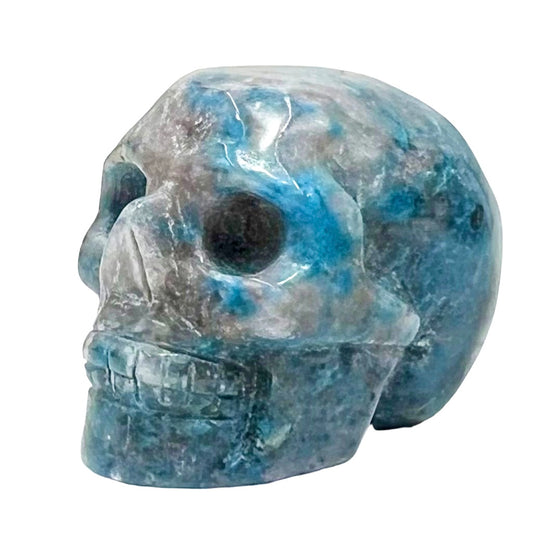 Trolleite Rare Skull 2 Inches Hand Carved Crystal Carving