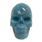 Blue Apatite Skull Healing Crystal Carving 501g