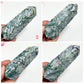 Druzy Moss Agate Obelisk Points Towers Crystal Generators