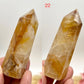 Golden Healer Quartz Points Towers Crystal Generators