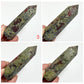 Dragon Blood Jasper Points Towers Crystal Generators