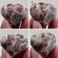 Russian Flower Cherry Blossom Jasper Hearts Healing Crystal Carvings