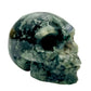 Moss Agate Skull 2 Inches Hand Carved Crystal Carving