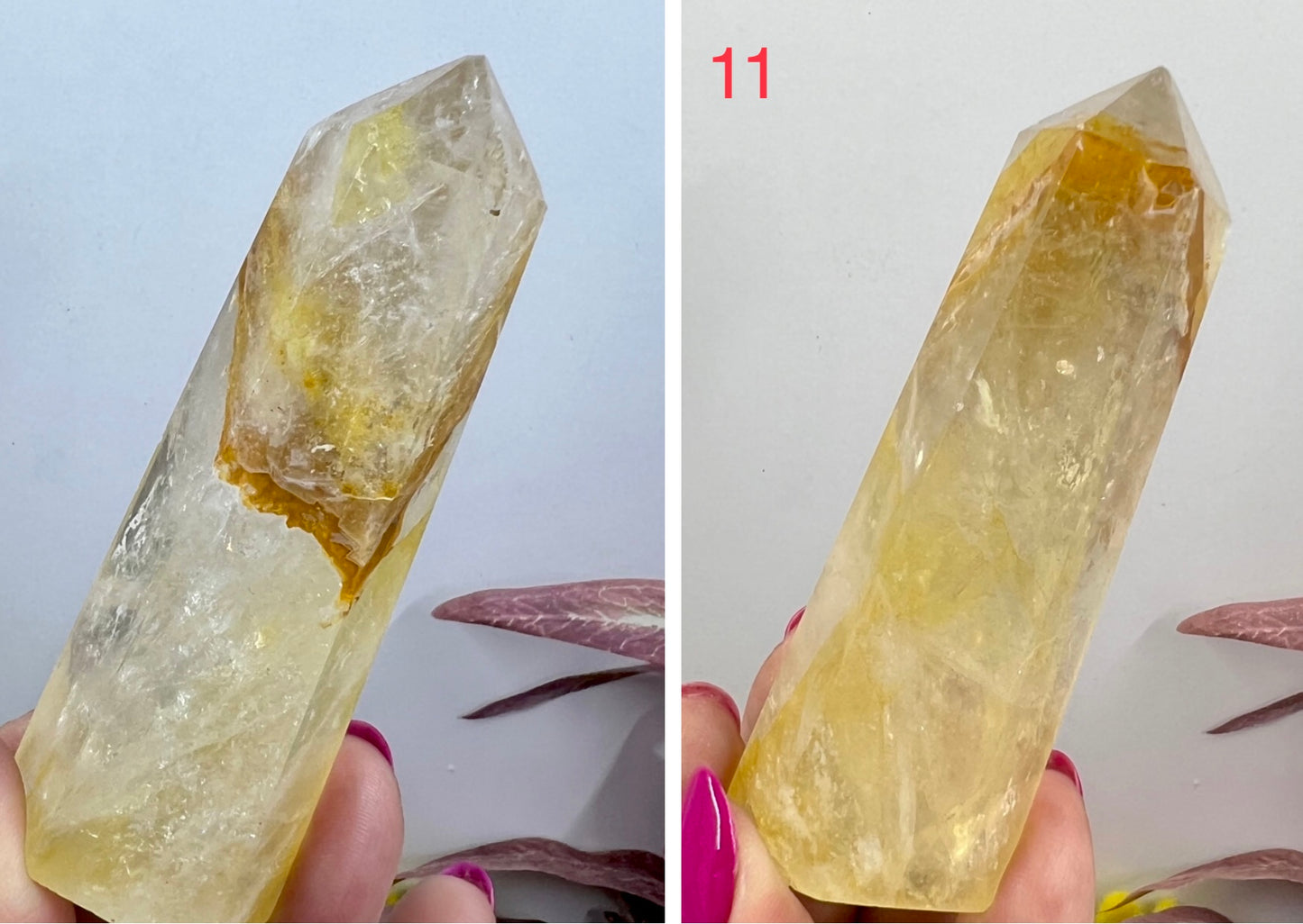 Golden Healer Quartz Points Towers Crystal Generators