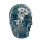 Moss Agate Skull Healing Crystal Carving 647g