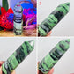 Ruby in Zoisite Points Crystal Generators Australian Seller