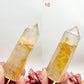 Golden Healer Quartz Points Towers Crystal Generators