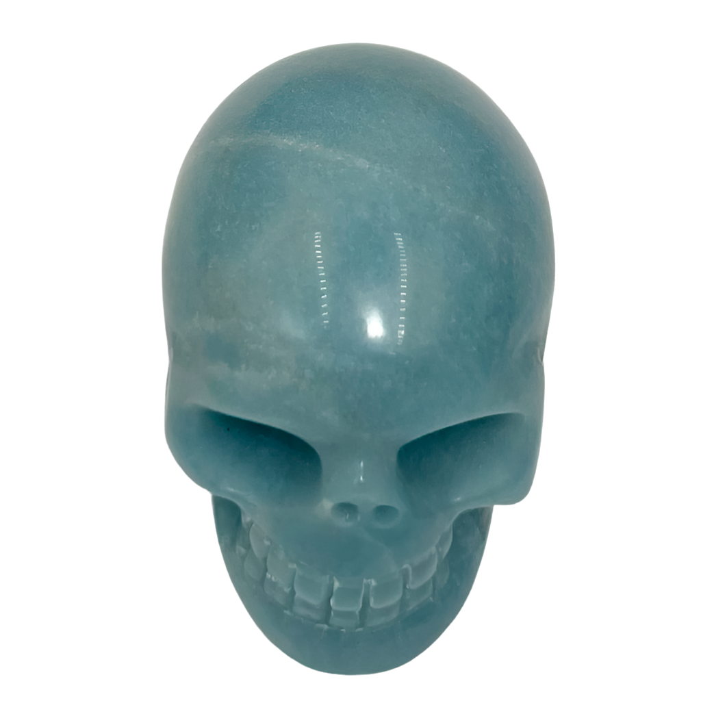 Trolleite Rare Skull 2 Inches Hand Carved Crystal Carving