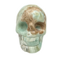 Blue Aragonite Skull 2 Inches Rare Hand Carved Crystal Carving