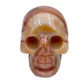 Carnelian Skull 2 Inches Rare Hand Carved Crystal Carving