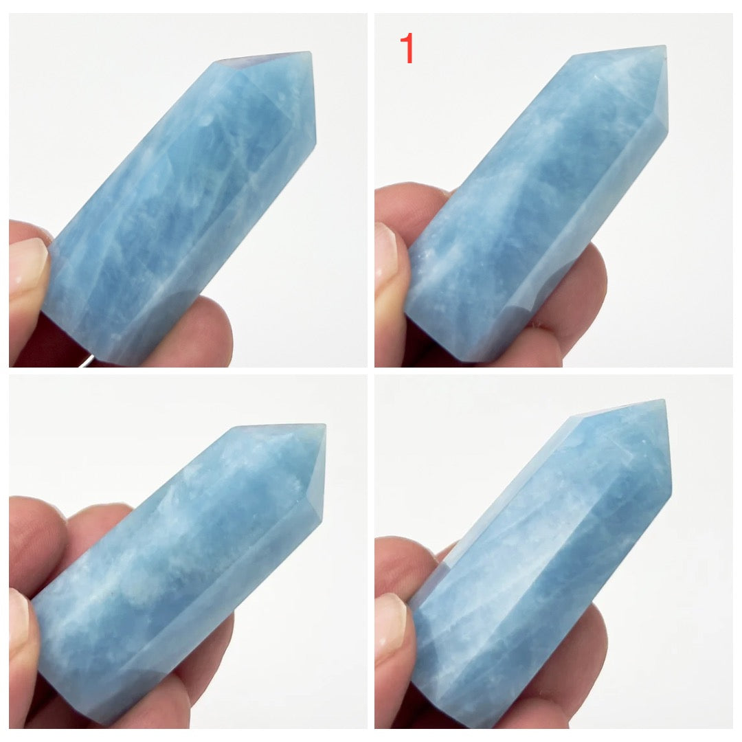 Aquamarine Points Towers Crystal Generators Australian Seller