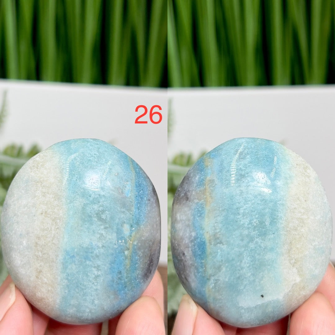 Trolleite Palm Stones Rare Meditation Crystal Australian Seller