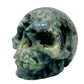 Moss Agate Skull 2 Inches Hand Carved Crystal Carving