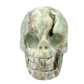 Blue Aragonite Skull 2 Inches Rare Hand Carved Crystal Carving